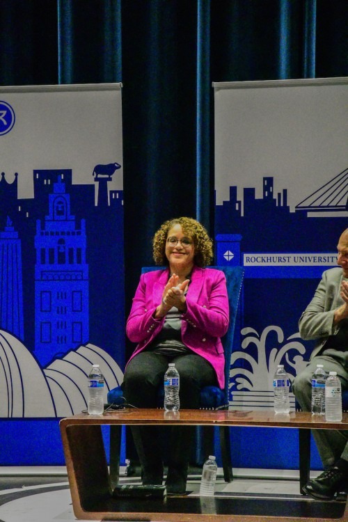 Dina M. Bennett is the Director of Collections and Curatorial Affairs at the American Jazz Museum in Kansas City, Missouri, speaks at the Mary Lou Williams event