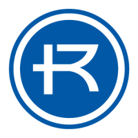 blue circle-r rockhurst university logo