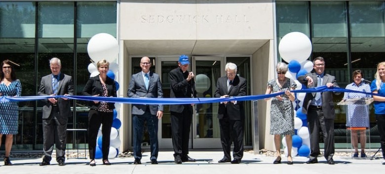 University Dedicates “Transformed” Sedgwick Hall