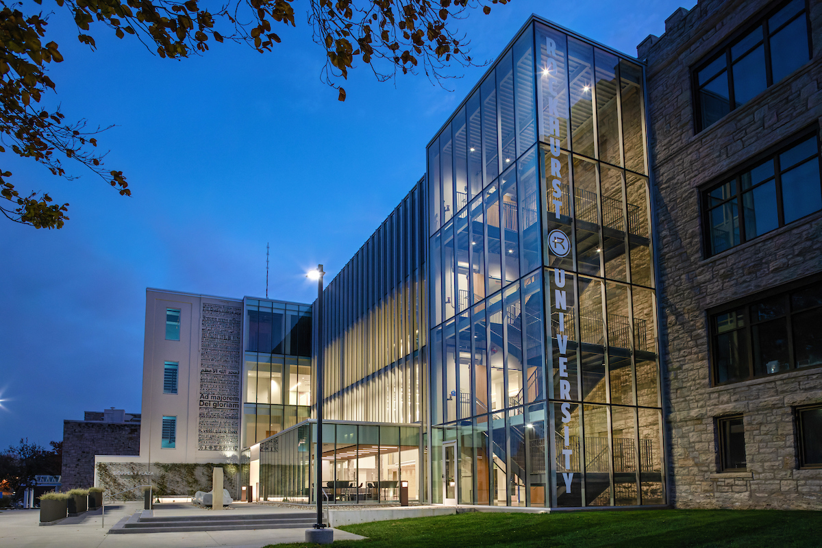 Sedgwick Hall at night (large)