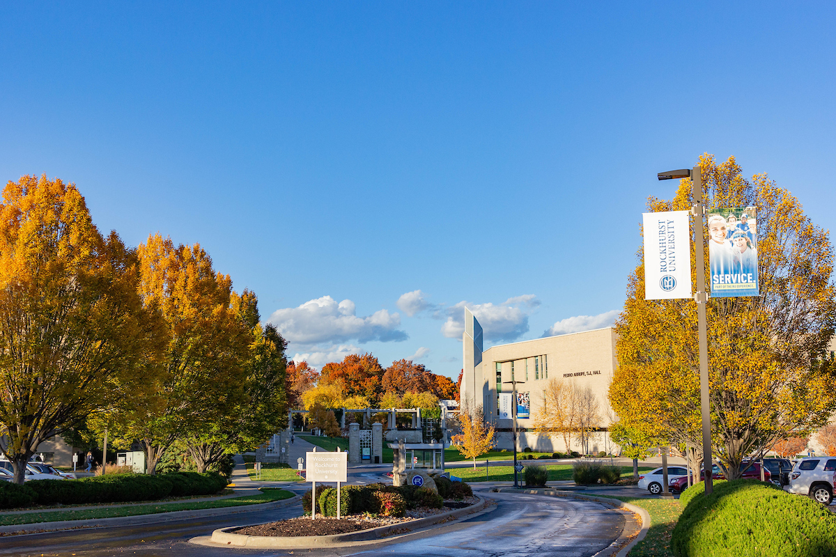 South gate in fall 