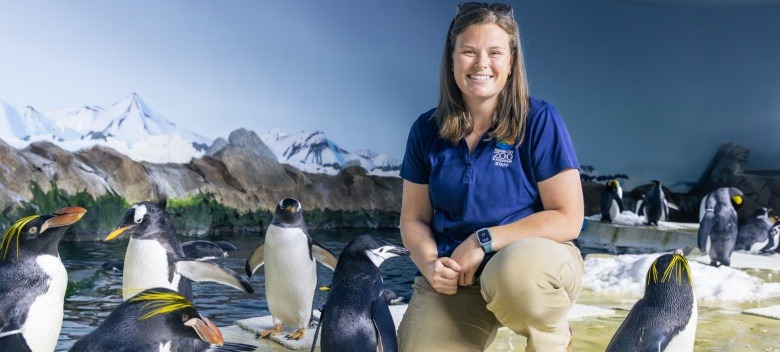 Working With Penguins or Players, Coach Makes Each Moment Count