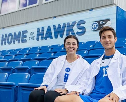 Pre-Med Athletes' Drive to Succeed Is Part of Their DNA