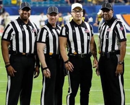 Alumnus Recalls Officiating College Football Playoff Semifinal