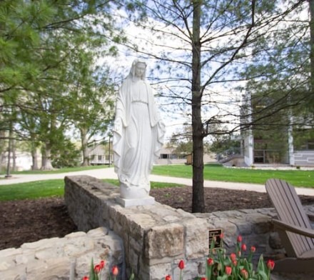 New Grotto Will Show Mary Statue in a Whole New Light