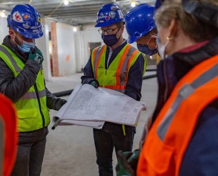 Alumni Get First Glimpse Inside Sedgwick Hall