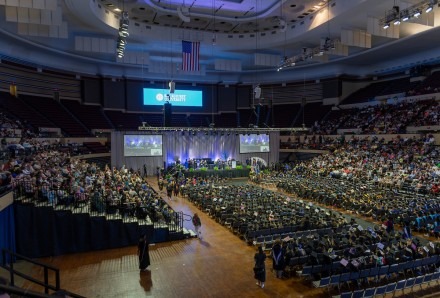 Hundreds of Students Earn Degrees at Commencement