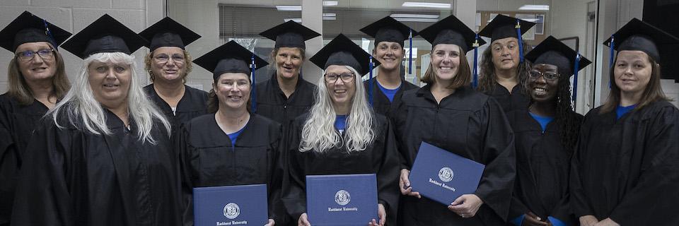 The first graduates of the Companions at Chillicothe Program